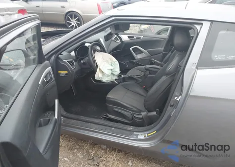 2013 Hyundai Veloster Base W/Black из США, поврежденный, VIN KMHTC6AD4DU146341